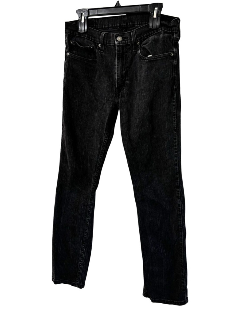Levi's Men's 514 Black Slim Straight Jeans